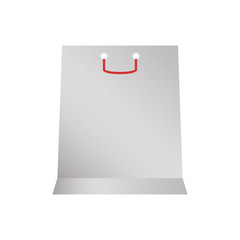 Shopping bag gift icon vector illustration graphic design