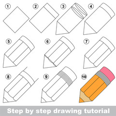 Drawing tutorial for preschool children.