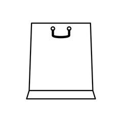 Shopping bag gift icon vector illustration graphic design