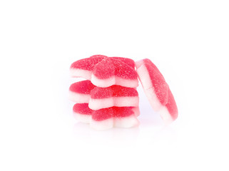 gelly on white background