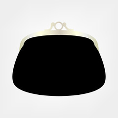 black purse