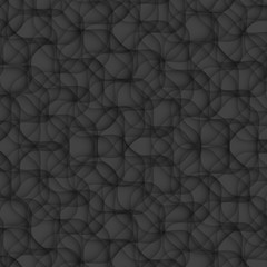 Black texture abstract pattern seamless. floral flower modern geometric background