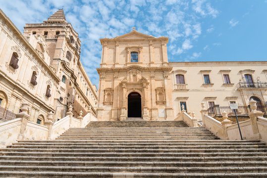 Church of Saint Francis Immaculate in Noto in Southern Sicily, Italy