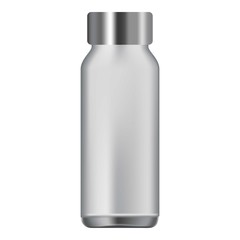 Water bottle icon, realistic style