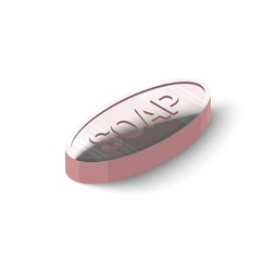 Soap icon, isometric style