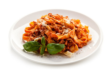 Pasta with tomato sauce