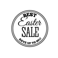 Easter sale offer. Vector illustration
