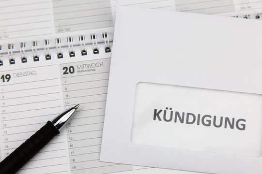 K&uuml;ndigung Brief