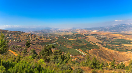 Fototapeta na wymiar Mountain landscape in the North of Israel