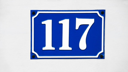 Hausnummer 117