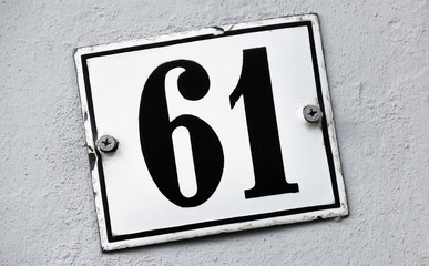 Hausnummer 61