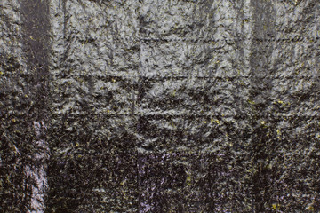 Japanese food nori dry seaweed or edible seaweed