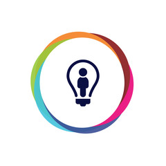 Abstract  Multicolor  App  Button