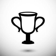 champions cup icon stock vector illustration flat design