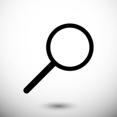 search icon stock vector illustration flat design