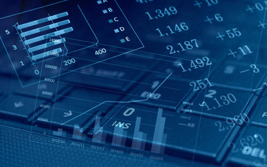 ビジネスイメージ　グラフ