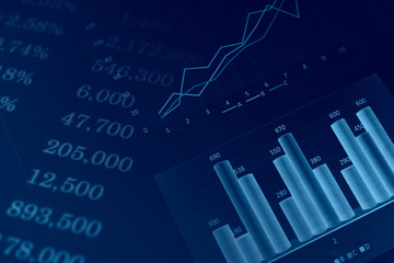 ビジネスイメージ　グラフ