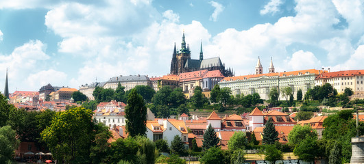Prague cityscape 