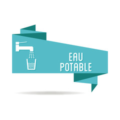 Logo eau potable.