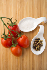 romachcherryrispentomaten - romach cherry risotto tomatoes / salt and pepper