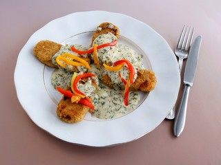 buckwheat gruel fried croquets 