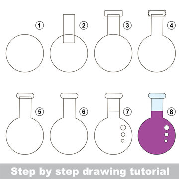 Drawing tutorial for preschool children.