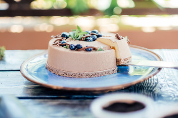 delicious creamy cake