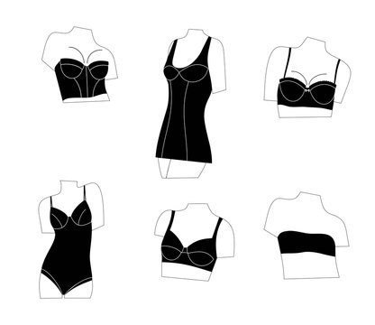Women bras,underwear for woman set