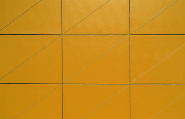 Yellow Tiles wall pattern