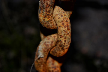 Rusty chain