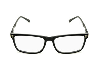 Fashion glasses isolated on white