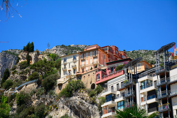 Fototapeta na wymiar Apartments, La Condamine, Monaco