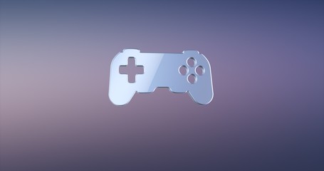 Game Console Silver 3d Icon
