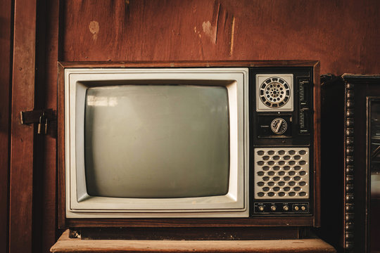 Old vintage TV