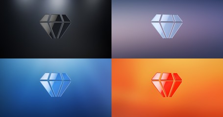 Diamond Gem 3d Icon