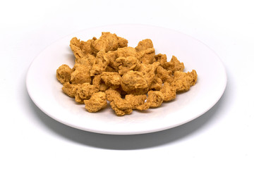 soy minceon a white background