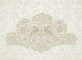 parrot, feathers ,wedding card design, royal India