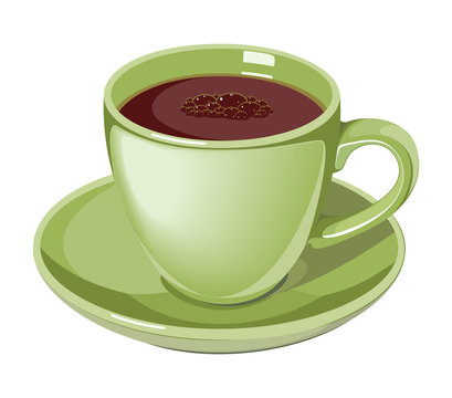 coffee cup drink vector illustration design