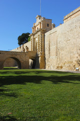 The Main Gate of Mdina, MALTA.