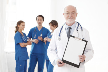 Team of doctors and nurses