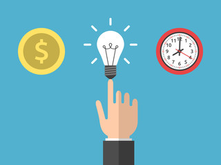 Choice money, idea, time