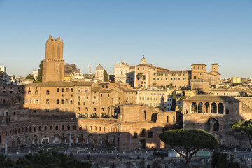 Overview of Rome, Italy