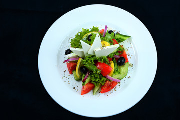 Appetizing salad. Top review.