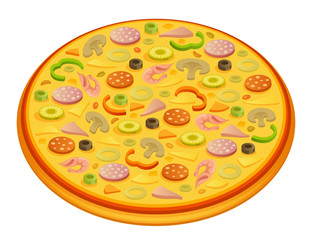 Pizza mixed