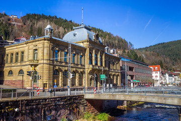 Fototapeta premium Bad Wildbad, Schwarzwald, 
