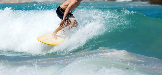 Surfing in Puerto Rico