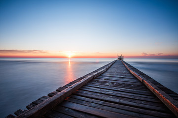 Fototapeta na wymiar Jesolo sunrise