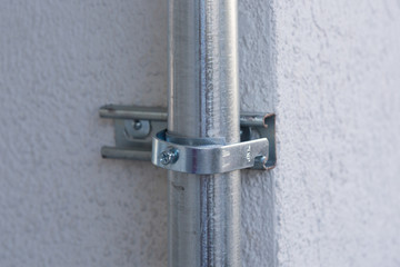 Steel Pipe Electric Wire with holder and screw