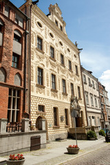 Fototapeta na wymiar Pałac, barokowa rezydencja, Toruń, Polska
