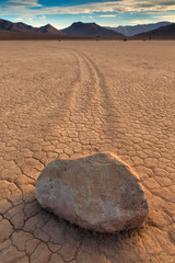 The Racetrack Playa, or The Racetrack, is a scenic dry lake feature with 